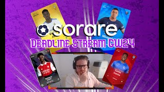 GW 24 Sorare Deadline Stream [upl. by Viscardi238]