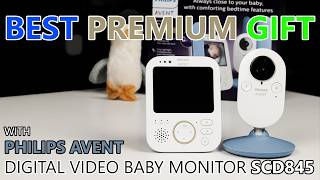 Reviewing PHILIPS AVENT DIGITAL VIDEO BABY MONITOR PREMIUM SCD845 [upl. by Omocaig]