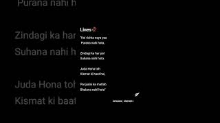 quotkoi rishta Naya yaa Purana nahi hota❤️‍🩹 shayari subscribe sad youtubeshorts poetry love [upl. by Hutchings]