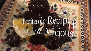 How to Make Profiteroles soustitres Français [upl. by Deyes]