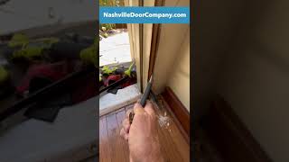 How to fix large gaps on an exterior door [upl. by Haveman]