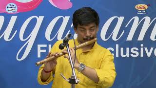 Hariprasad Subramanian Flute – VENUGANAM Flute Festival 2024 [upl. by Anikal16]