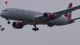 Virgin Atlantic Brand NewWest End Girl B7879 Dreamliner GVMAP Landing at London Heathrow ✈️ [upl. by Lyssa874]