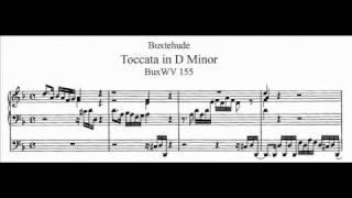 D Buxtehude  BuxWV 155  Toccata dmoll  D minor [upl. by Zebaj317]