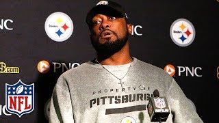 Mike Tomlin Responds to Shazier Injury JuJu Penalty amp Comeback  SteelersBengals Press Conference [upl. by Suvart]