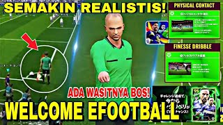 FINALLY ADA WASITNYA GRAFIK EFOOTBALL SEMAKIN REALISTIS REAL GAME BOLA SELULER TERBAIK [upl. by Jews]