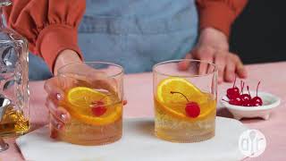 How to Make a Classic Old Fashioned  Drink Recipes  Allrecipescom [upl. by Yanrahs]