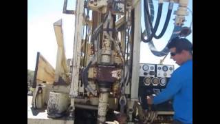 1987 IngersollRand TH60 drill rig [upl. by Streeto]