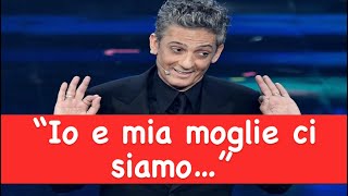 Fiorello la confessione shock  “Io e mia moglie ci siamo…” [upl. by Tobye571]