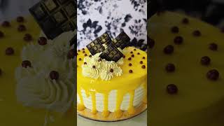 butterscotch cake design🎂full video watch on my utube channel seemas channel✨✨💫 [upl. by Abigael]