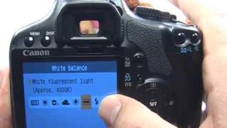 Canon XSi450D White Balance [upl. by Masao]