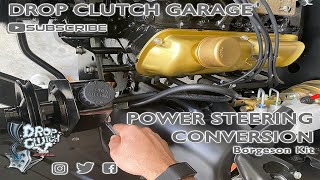 Classic Car Power Steering Conversion  Borgeson  Mustang [upl. by Nolyak675]