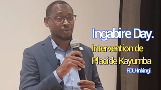 Ingabire Day Bxl 26102024 Pour un rassemblement au sein de ALL FOR RWANDAPlacide Kayumba [upl. by Golden]