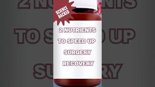 ⚡ Speed Up Recovery with These Nutrients  📈💊 New Book Available for Surgical Healing Tips 📘✨ [upl. by Mcclain]