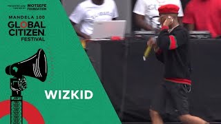 Wizkid Performs “Ojuelegba”  Global Citizen Festival Mandela 100 [upl. by Annaej884]