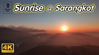 Sunrise  Sarangkot  Pokhara  Travel Vlog  4K [upl. by Martineau214]