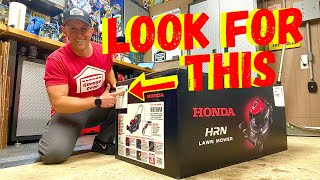 SHOULD YOU BUY A HONDA LAWN MOWER IN 2024 3 Things To Check [upl. by Ahsiram286]