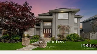 GORGEOUS Port Coquitlam Home  982 Riverside Drive  4K Tour by Carolyn Pogue [upl. by Remmus]