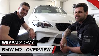 BMW M2 Folierung  Overview  wrapacademy [upl. by Cassilda302]