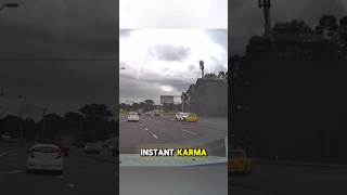 Impatient Drivers Never Miss Their Exit  Instant Karma For Reckless Driver shorts [upl. by Suiramaj212]