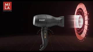 PROXELLI  Professional Hair Dryer MILA [upl. by Gow]