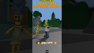 Hungry Simpsons All Jumpscare Characters roblox Roblox Obby Rainbow Friends Hungry Simpsons [upl. by Eelanaj]