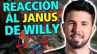 REACCIÓN al JANUS de WILLYREX en SMITE [upl. by Nnyre]