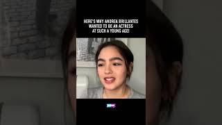 Andrea Brillantes’ road to acting  SineHub Archives [upl. by Nodaj754]