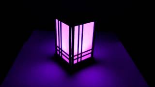 RGB Shoji Lamp [upl. by Larrisa]