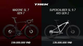 Trek Madone SL 7 Gen 7 vs Supercaliber SL 97 AXS Gen 2 [upl. by Stefan]