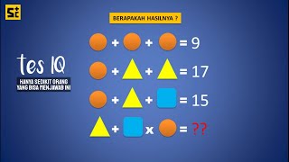 Tes IQ  Teka Teki logika Matematika [upl. by Cordier]