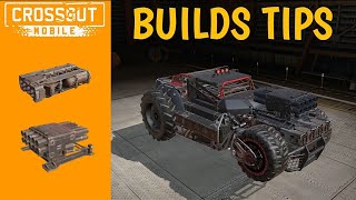 Crossout Mobile  Builds Tips [upl. by Akemet]