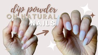 STEP by STEP  dip powder on natural nails at home  Revel Nail [upl. by Eseerahs]