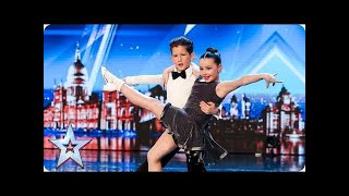 Britains Got Talent 2018 CHRISTOPHER and LEXIE super dance BEST TALENTS EVER [upl. by Amelia]