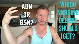 ADN vs BSN my postBSN comparison and BSN program review [upl. by Dymoke]