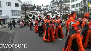 Fasnachtsumzug 2015 in Teufen [upl. by Donia]