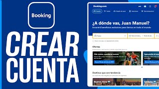 Cómo CREAR una CUENTA en Bookingcom 2024  Como Registrarme en Bookingcom [upl. by Tressia]