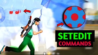 5 Best Setedit commands ✅ No lag  increase accuracy ✅ [upl. by Llecrep]