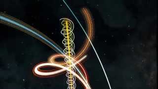 Solar System in Motion A Helical Visualization of Time [upl. by Hsac]