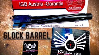 IGB Austria Glock GEN 5 Barrel VS factory barrel in my Glock 34 Should you replace your barrel [upl. by Emmott]