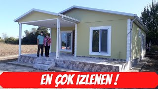 AHMETYERİ KÖYÜ SİNOP PREFABRİK EV  FERTİGHAUS TOUR [upl. by Gerri]