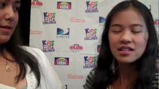 Tiffany Espensen Interview from Kids Help Children 2012 [upl. by Darelle336]