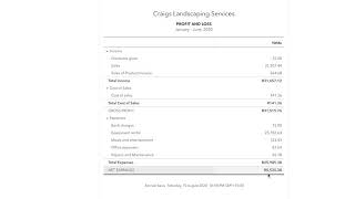 Understanding the Profit and Loss Statement in QuickBooks Online [upl. by Arrek423]