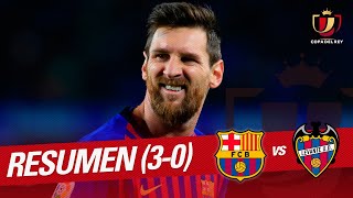 Resumen de FC Barcelona vs Levante UD 30 [upl. by Aziza]