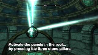 The Elder Scrolls V Skyrim How to Solve Focus the Oculory Puzzle On PS3 [upl. by Esinej917]