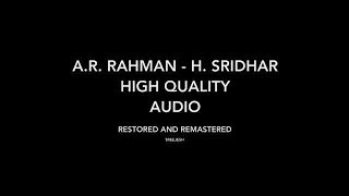 Kaadhalan  Urvasi  High Quality Audio  AR Rahman [upl. by Madi]