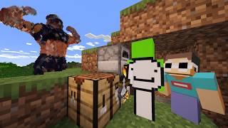 2 Minecraft Speedrunners VS TITAN [upl. by Rialcnis]