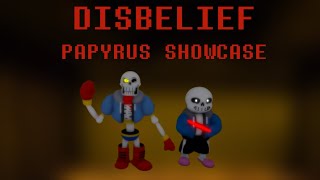 Disbelief Papyrus Showcase UJD ALL PHASES [upl. by Valerye]