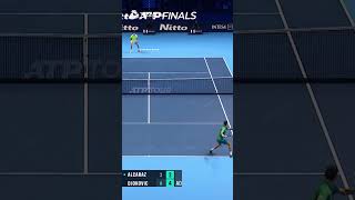 Mesmerising Djokovic vs Alcaraz Point [upl. by Llehsim]