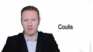 Coulis  Meaning  Pronunciation  Word World  Audio Video Dictionary [upl. by Naeloj354]